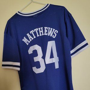 AUSTON MATTHEWS BASEBALL SHIRT TORONTO MAPLE LEAFS